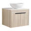 Ensemble de meuble-lavabo moderne 24 "avec lavabo en céramique 24"