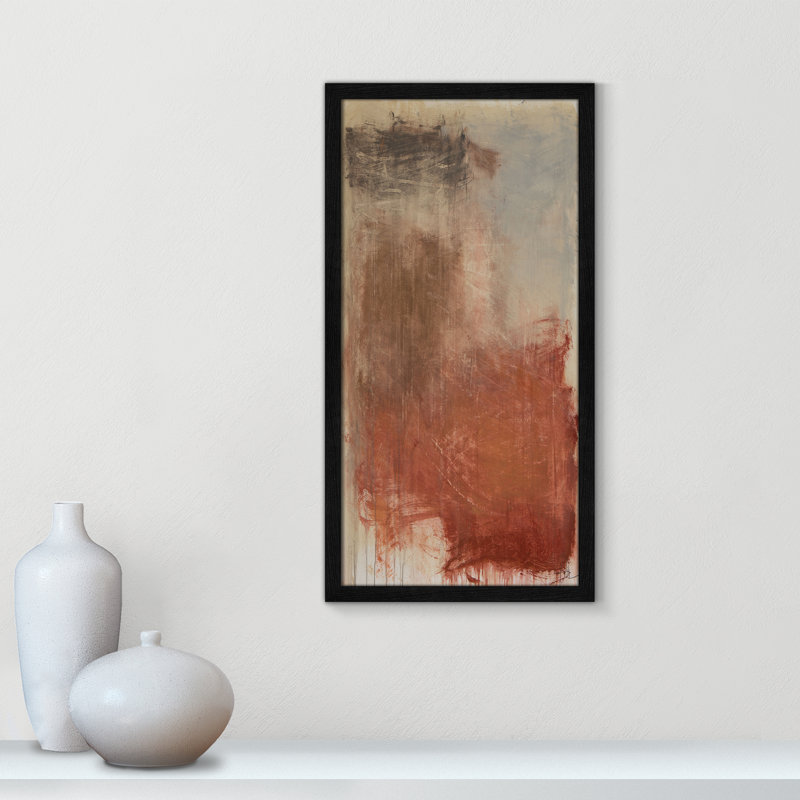 «Autumn Over The Rivera» par Casa Fine Arts, H 25 po x l 13 po x P 0,75 po, Noir, noir, noir, noir
