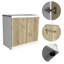 Lavabo utilitaire rectangulaire et armoire à 2 portes-2007935201-2010258730