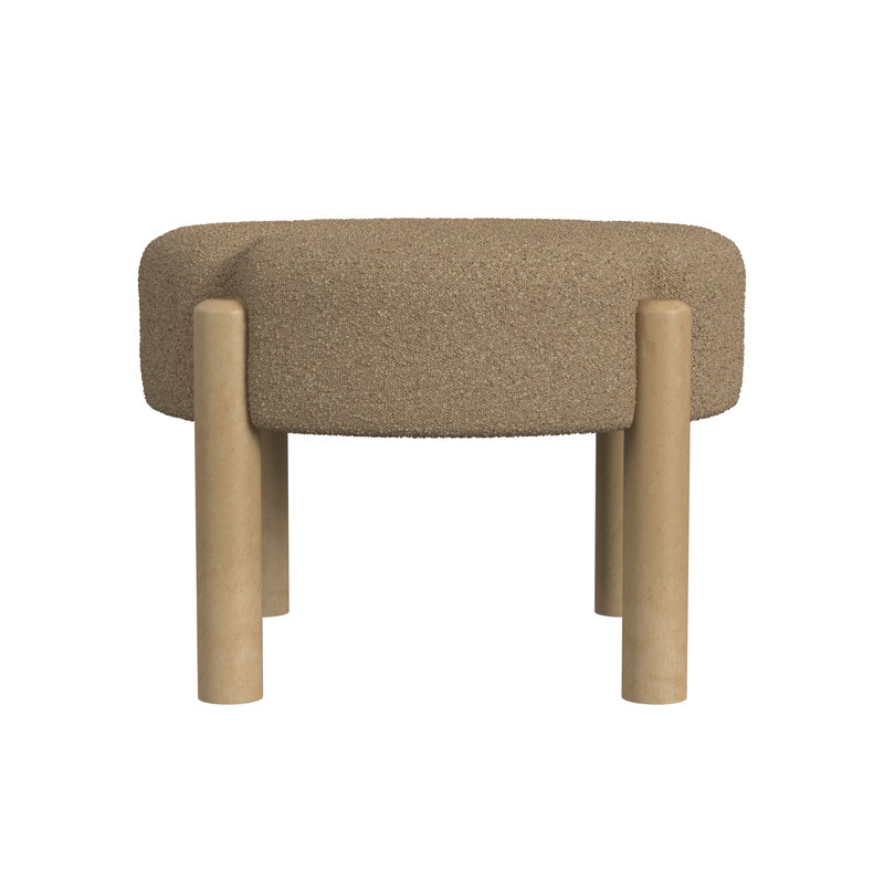Kennyah Upholstered Ottoman, Brown