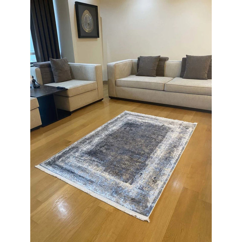 Toscana Performance Washable Abstract Indoor / Outdoor Rug, Rectangle 3'3" x 9'10"