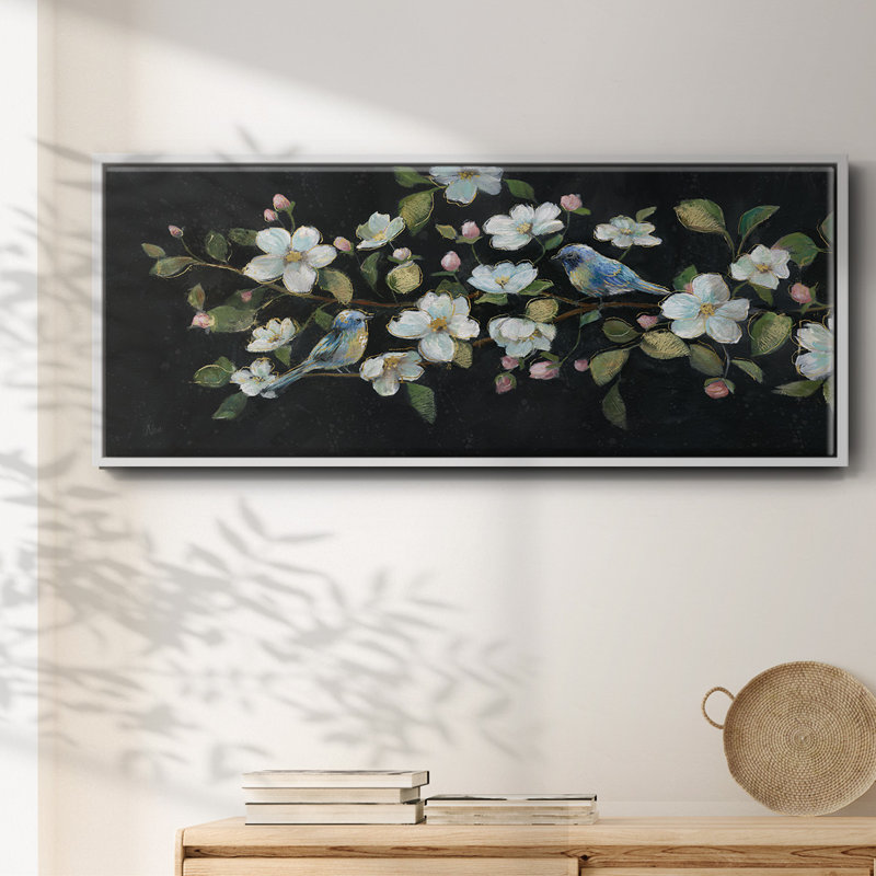 Evening Duet- Framed Canvas