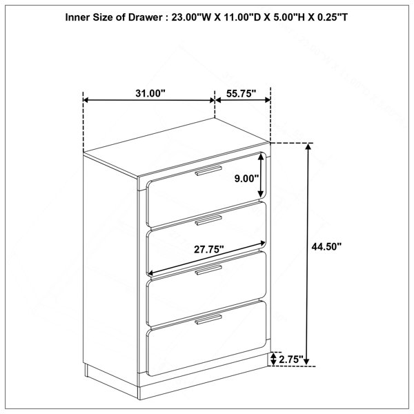 Dimensions du produit