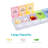  AM PM Weekly 7 Day Pill Organizer, Large Pill Cases with Push Button Design