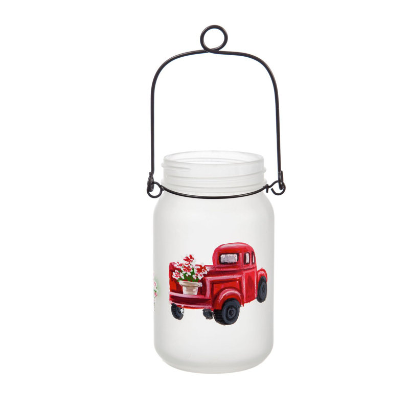 Cloche à del de camion floral