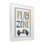 Reproduction sous verre Play Zone Racecar, conception par Susan Ball