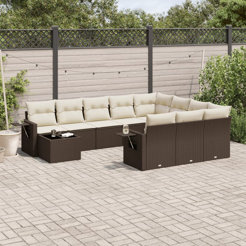 Ensemble de canapé de jardin Vidaxl