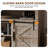 TV Stand For Tvs Up To 65" With 2 Sliding Barn Doors-994551926