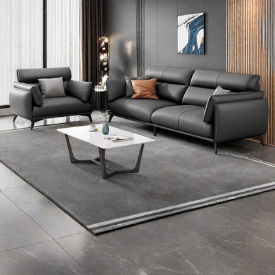 Light luxury fashion modern office sofa set
