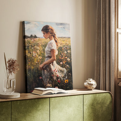 WOMEN Series CCLXX  -Premium Gallery Wrapped Canvas -Ready to Hang