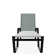 Holna Outdoor Rust-Resistant Metal Chaise Lounge