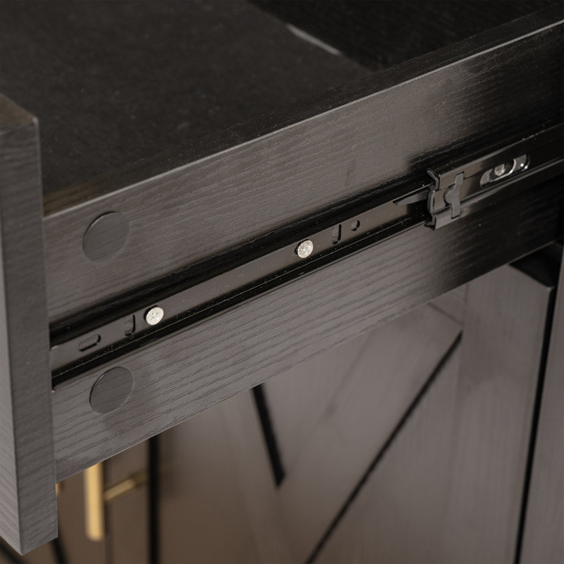 Grande armoire de rangement cannelée 71 po avec tablettes réglables, rangement élégant avec tiroir caché et porte vitrée