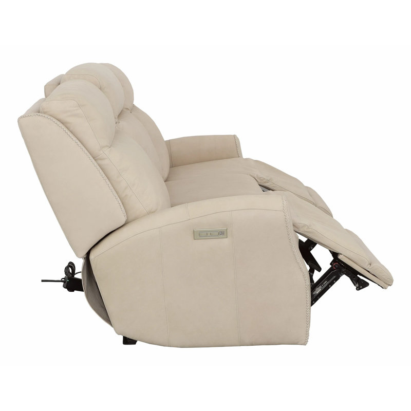 Hailey Power Left And Right Reclining Sofa, Tan