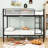 Arami Sturdy Twin-Over-Twin Bunk Bed Frame With Under Storage And Ladder-1964842621