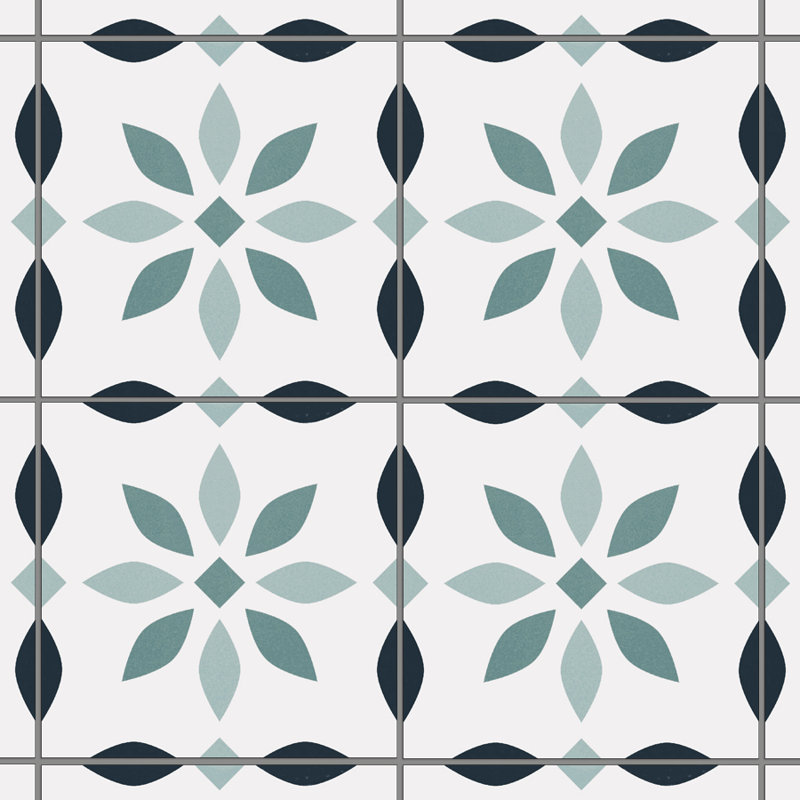 Vigo 10" x 10" Ceramic Singular Tile