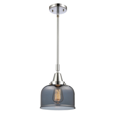 Luminaire suspendu en forme de cloche à 1 lumière Lesher