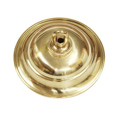 Round Ceiling Medallion Canopy
