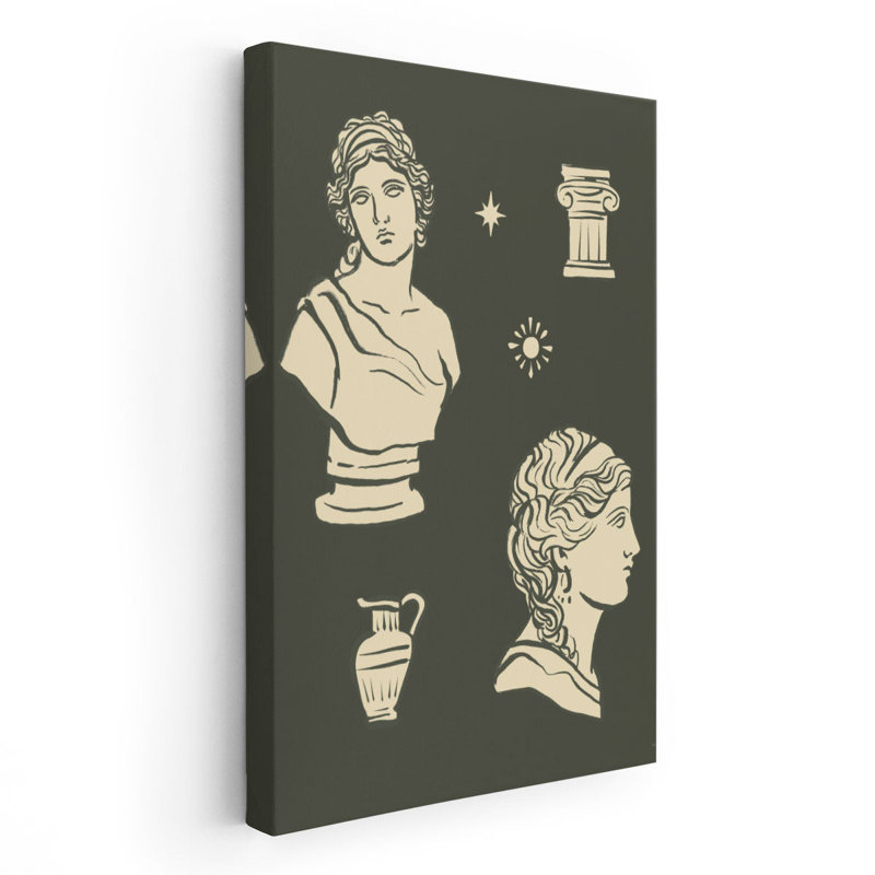 Statuary Collective II - reproduction d'art sur toile, H 36 po x l 24 po
