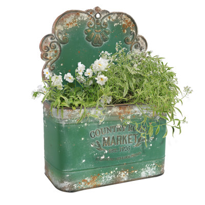 Handmade Metal Wall Planter