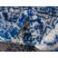Bleu oriental de Vienne/Tapis décoratif Ivoire-40285516