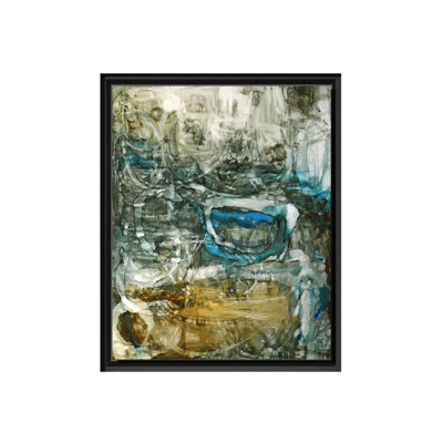 Canyon Falls II by Norman Wyatt Jr  Floater Frame Painting