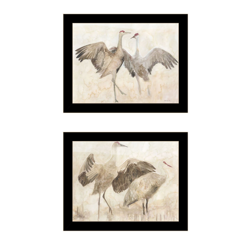 «Sandhill Cranes 1 & II» par Beachcrest Home