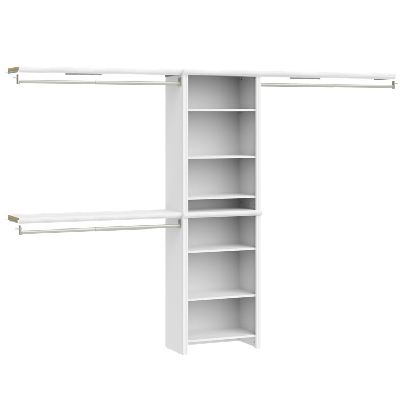 Impressions 25" Closet Tower With Top Shelves
