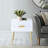 Side Table With Storage Capacity - Compact For Small Spaces Mid-century Modern And 2 Compact, Fits Smaller Spaces, End Table, Nightstand Option-1089861334