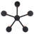 Leitner 5 - Light Dimmable Shaded / Spider Chandelier