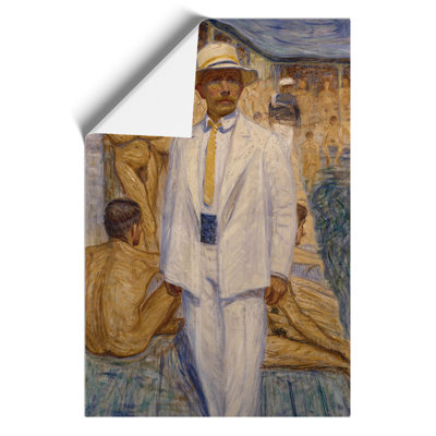 Self Portrait by Eugene Jansson - Frameless Print