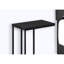 Table d'appoint en métal en forme de C Lewis pour le salon ou la chambre à coucher, H 24 po x l 15,75 po x P 9,45 po Lewis-1763208798-1778943488