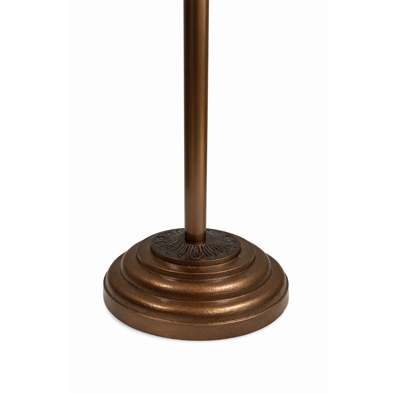 Casted Glass Top Drink Table