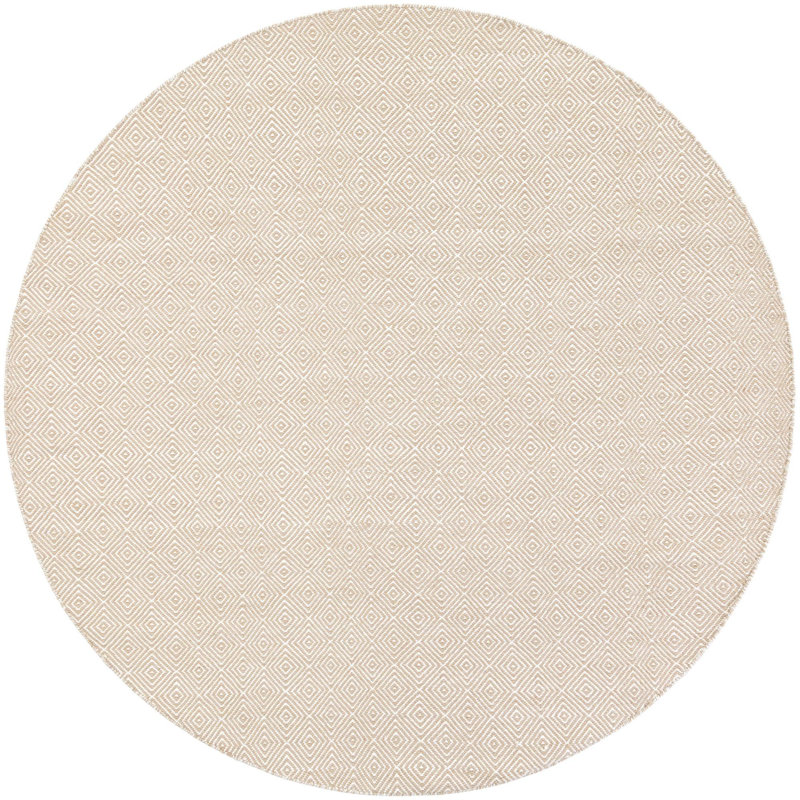 Tapis beige contemporain de couleur Ohara, Rectangle 7 pi 10 po x 10 pi