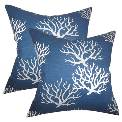  Coussin en coton Coastal