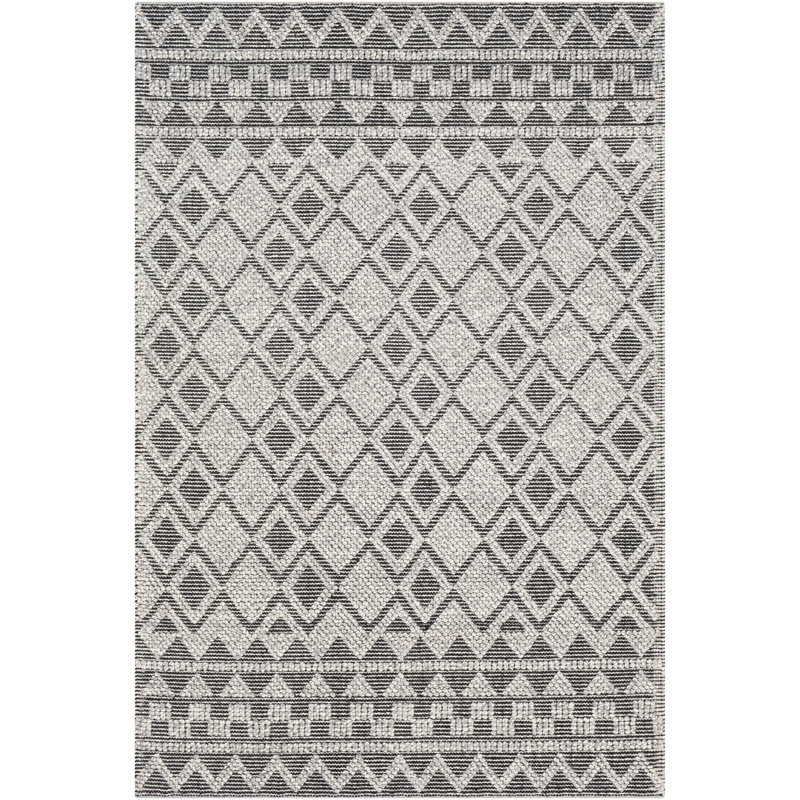 Jabaay Wool Oriental Indoor Rug, Rectangle 2' x 3'