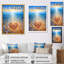 Cœur rouge vibrant sur une plage de galets tropicale-790237189-790237190