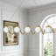 5-Lights Modern Pendant Light, Glass Globe Hanging Lighting Kitchen Island-188414608