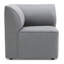 Canapé modulaire d'extérieur 6 pièces Big Joe-28320342-131128665