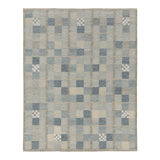 Scandinavian Wool Geometric Area Rug