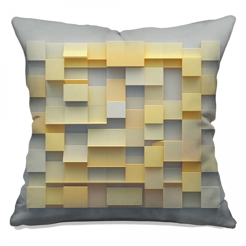 Coussins géométriques Wall Art, 16 x 16 inches