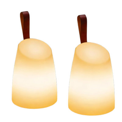 Paquet de 2 lampes de table rechargeables portatives - étanches IP44