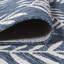 Tapis bleu marine / ivoire Mechling Nevis-305471920