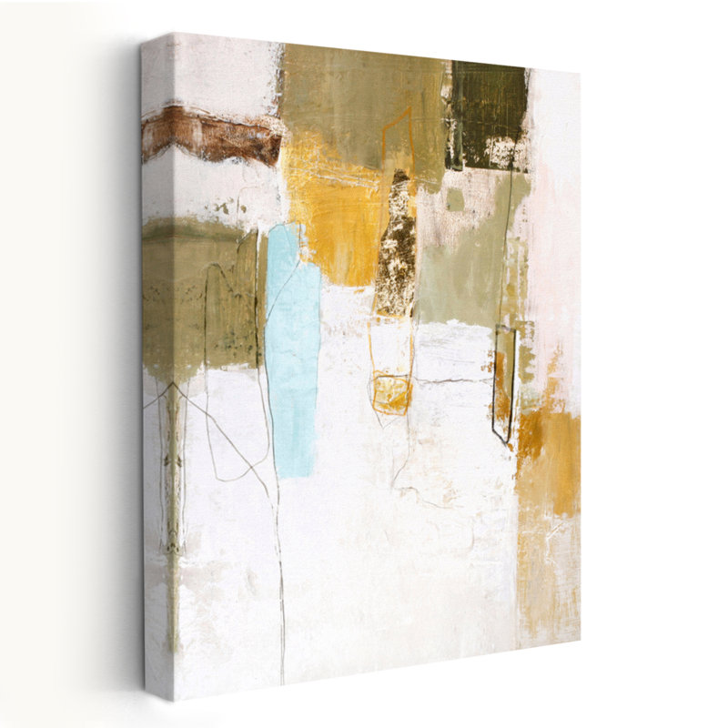 Mingle 3 - Art abstrait, H 24 po x l 16 po