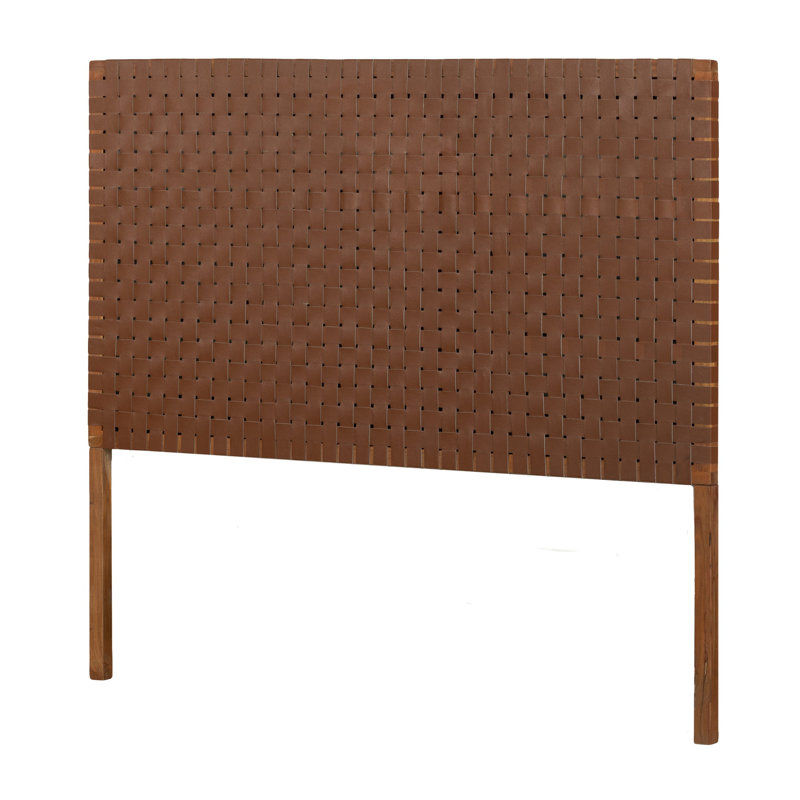 Tête de lit grand balkan noir mat, Brun