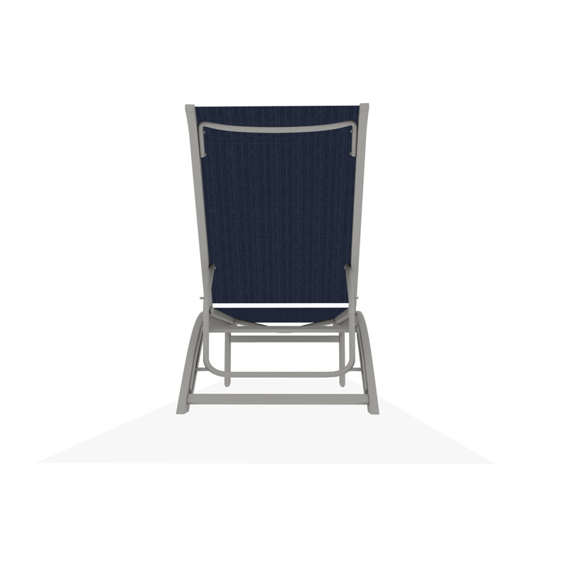 Chaise longue Kendall Sling, Neige, Mavi