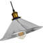 Modern Industrial Cone Pendant Light | Adjustable 1-Light Ceiling Fixture for Kitchen Islands, Dining Areas & Hallways-489414508-489414464
