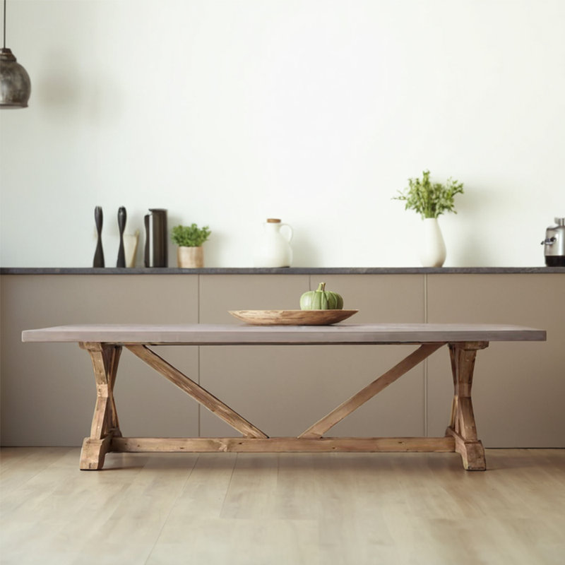 Table de salle à manger Charny, H 29,5 po x l 35,4 po x P 86,6 po