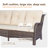 Wicker Sofa Seating Group With Cushions-456584085