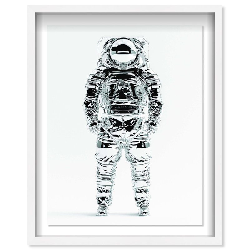 Astroman II Shadowbox Floating by Oliver Gal, 25.5" H x 21.5" W
