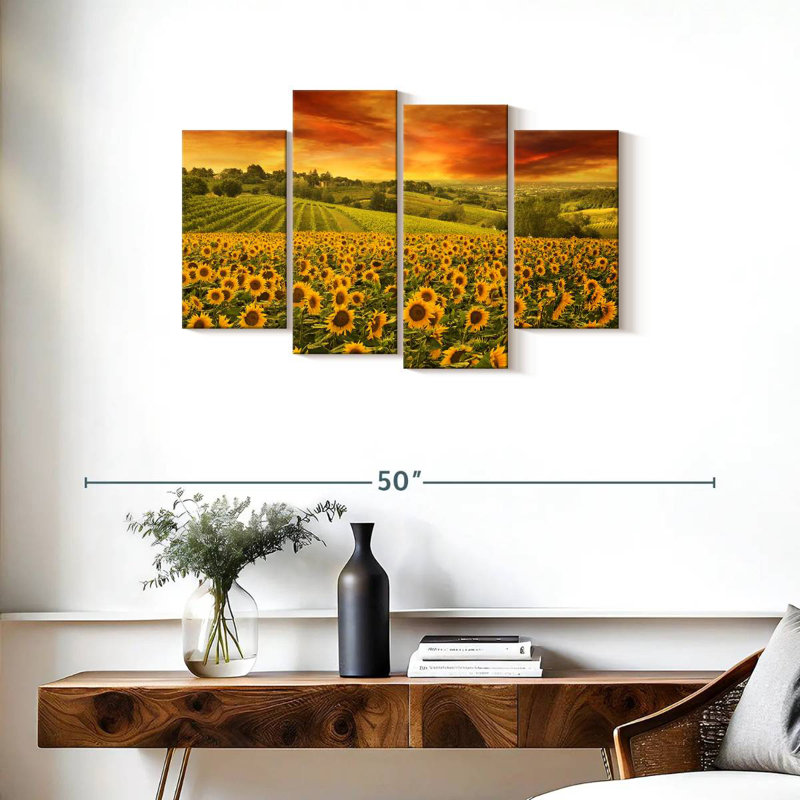 Tournesols Alvord Italian Hill, H 22 po x l 36 po